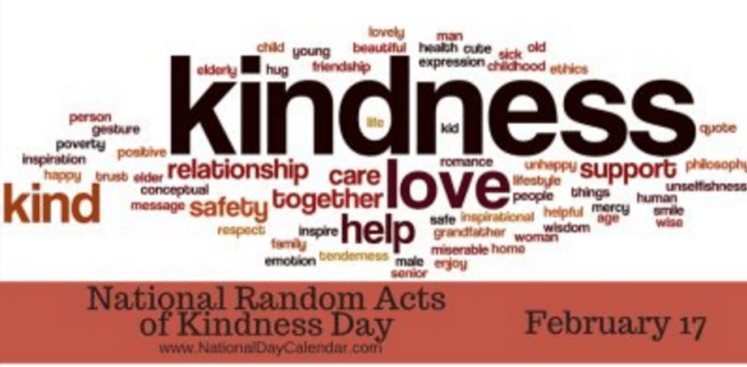 Poster for National Random Acts of Kindness Day