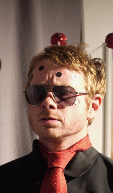 Declan Duffy as a border guard in 'Killer Ladybugs