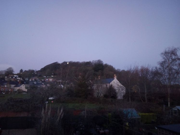 View of Allington Hill 13 December 2019