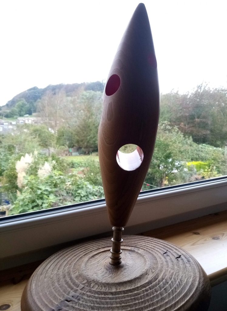 The Dorset Award Statue on my kitchen windowsill